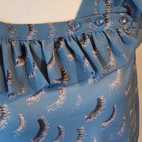 She Said Sheer Blouse - Picture 3 of 5